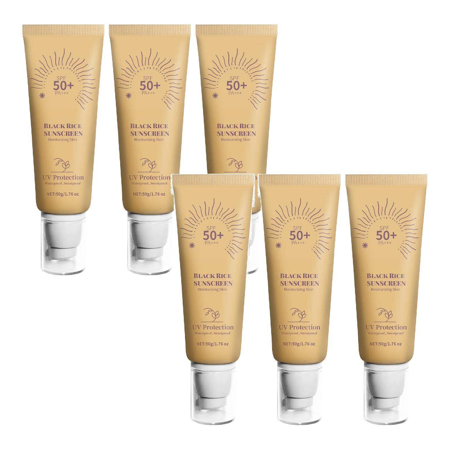 Sunscreen Lotion Spf 30, Rice Daily 50+/PA++++ Black Rice for Face