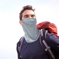 thumbnail image 1 of Sunscreen Neck Gaiter Face Mask | UPF50+ Ice Silk Breathable Quick-Dry Outdoor Headscarf | Full Face & Neck Coverage | Ear Hanging | Cycling Fishing Hiking Scarf | Cooling Sun Protection, 1 of 5