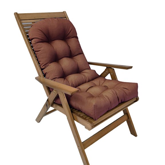 Sunscreen Outdoor Cushion Sliding Pad High Back Suitable For Sofas Wooden Gardens Comfortable Wearing Machine Washable