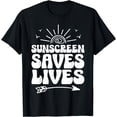 thumbnail image 1 of Sunscreen Saves Lives Dermatologist doctor Women Derm T-Shirt, 1 of 3