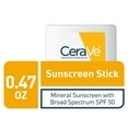 thumbnail image 1 of Sunscreen Stick SPF 50 by CeraVe for Unisex - 0.47 oz Sunscreen, 1 of 13