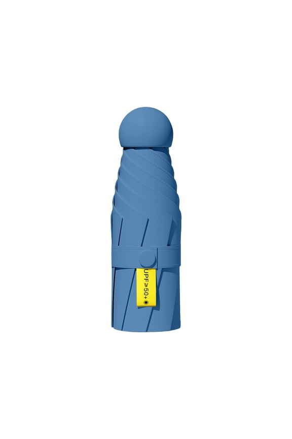 Sunscreen Uv Shield Small Parasol, Pocket Umbrella For Daily Outdoor Use, Travel & Commute, Compact Lightweight Design, Upf 50+ Sun Protection, Windproof Rain-Resistant, Easy