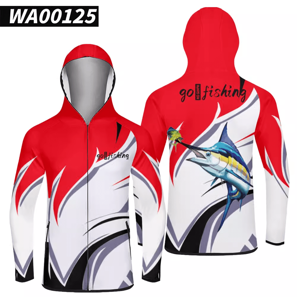 Sunscreen fishing clothes