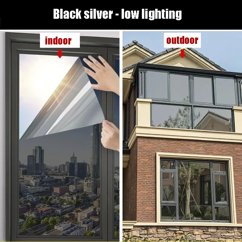 Sunscreen glass window sticker universal UV protection oneway