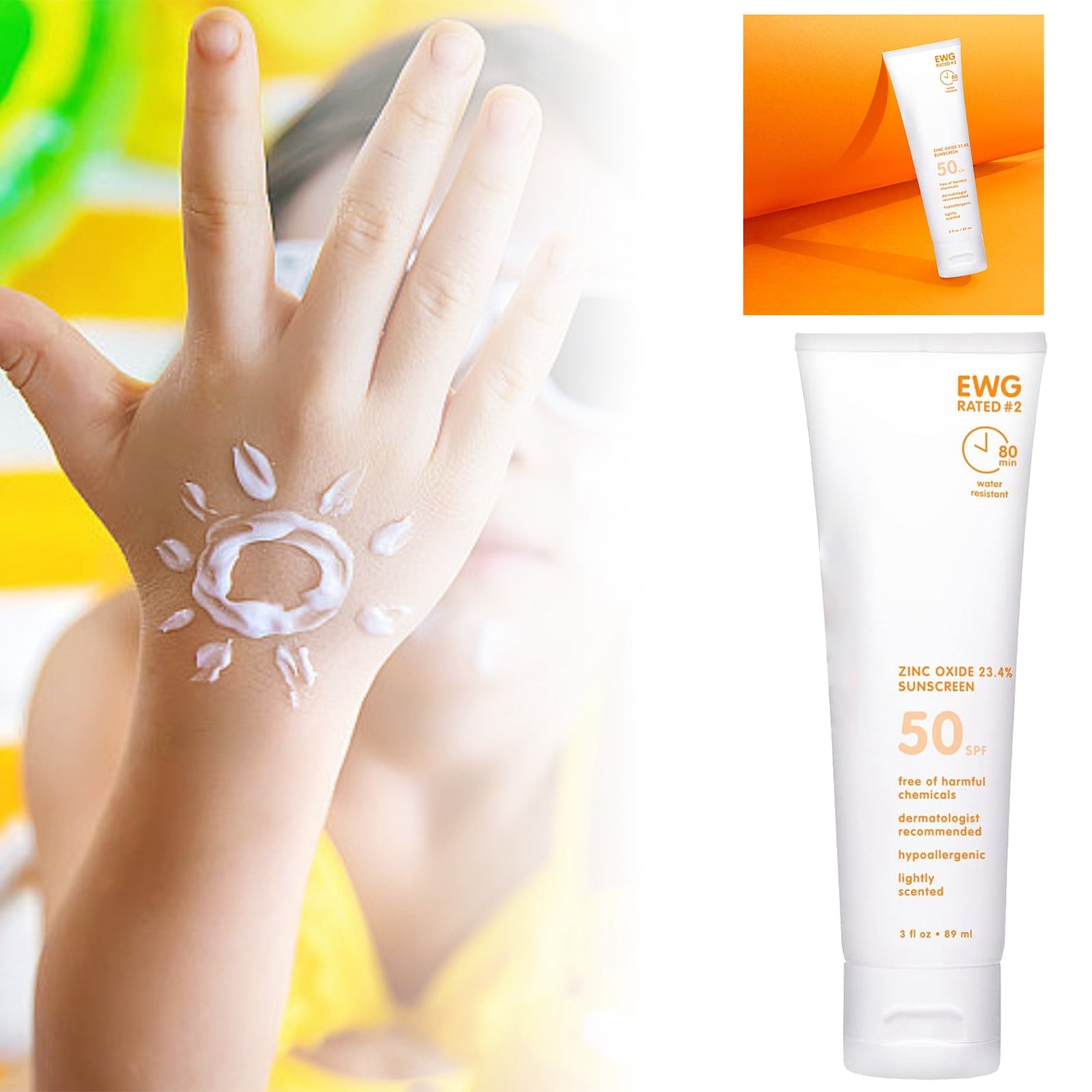Sunscreen for outdoor activities Sunscreen with antioxidants Centella
