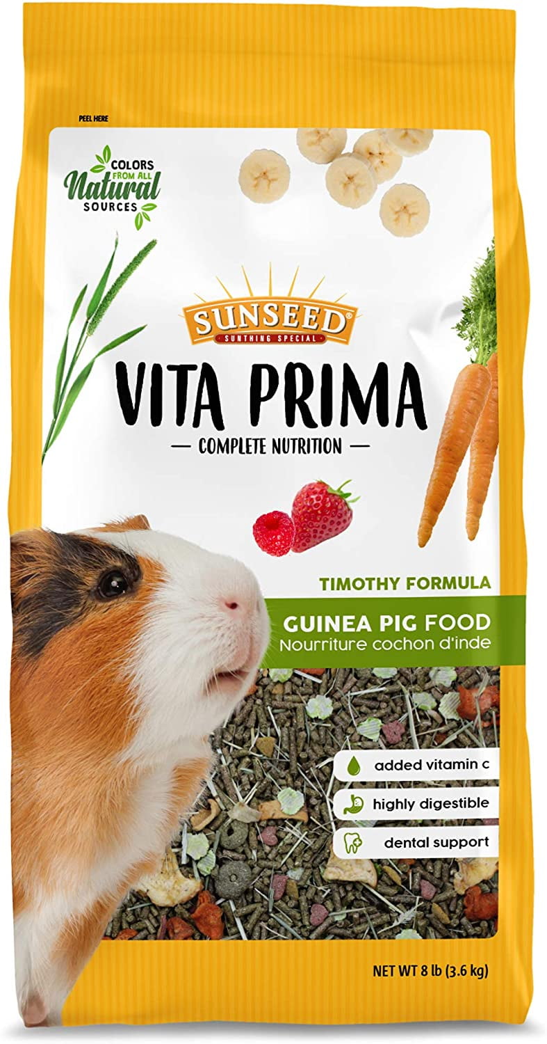 Sunseed 59769 Vita Prima Complete Nutrition 8 lbs. Bag Pelleted Guinea Pig Food