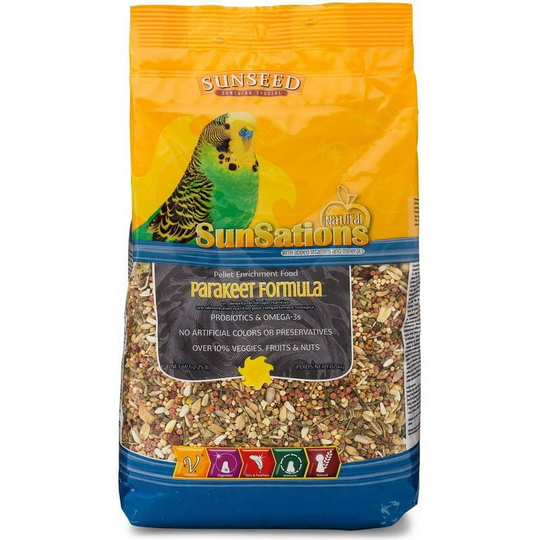 SUNSATIONS NATURAL PARAKEET FORMULA SUNSATIONS NATURAL PARAKEET FORMULA