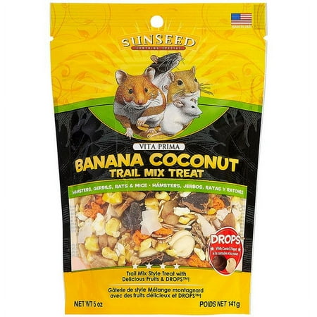 Sunseed® Vita Prima? Banana Coconut Trail Mix Treats for Small Animals 5 Oz