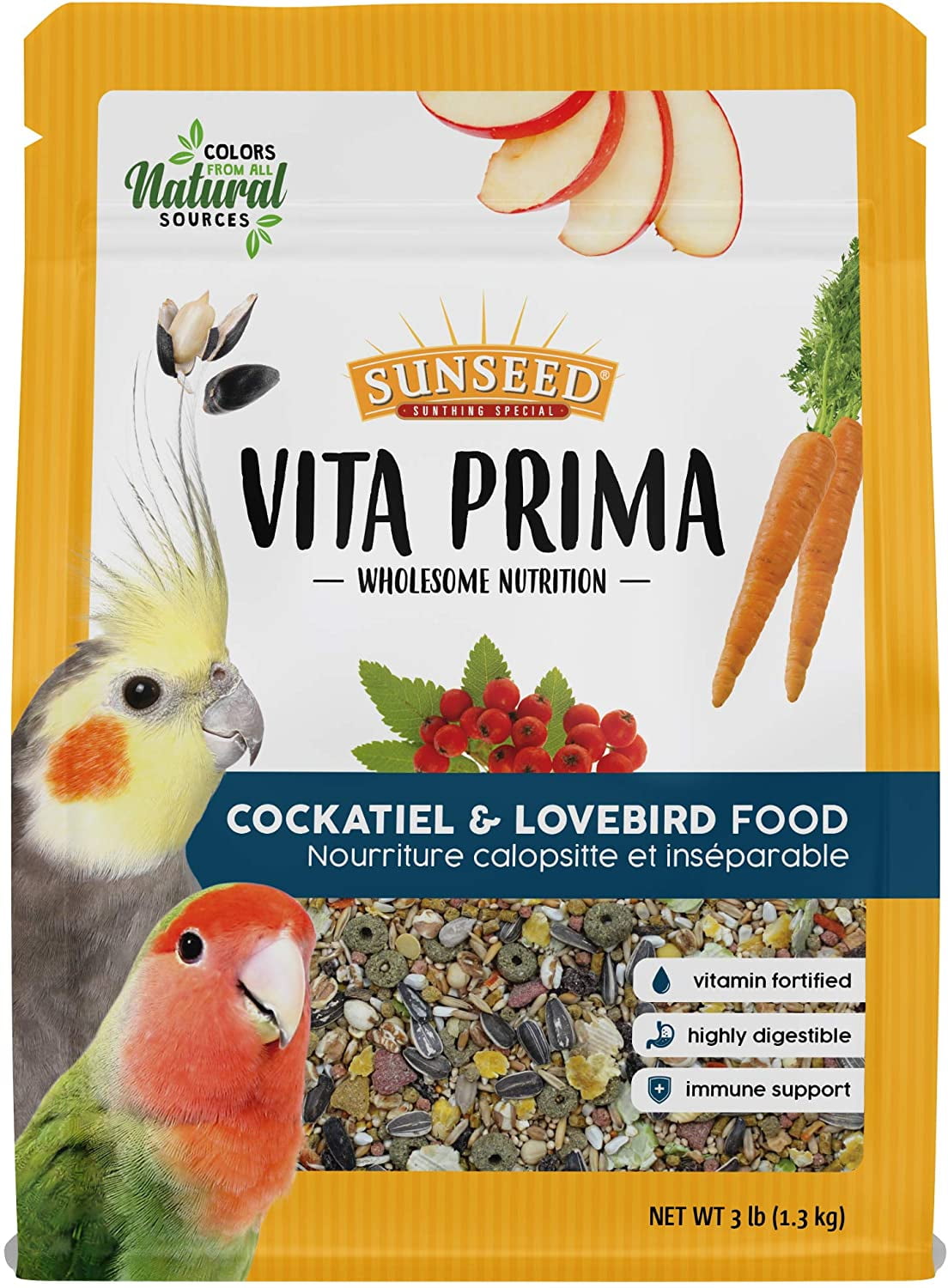 Sunseed Vita Prima Cockatiel (3 lb)