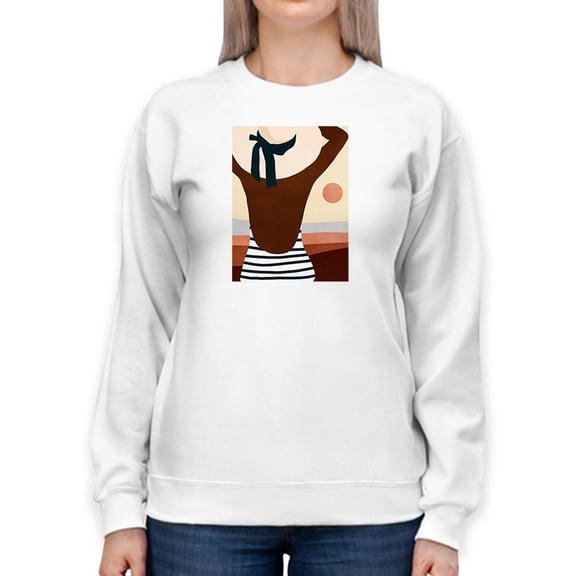 Sunseeker Bathers I Sweatshirt Women -Victoria Borges Designs, Female 3X-Large