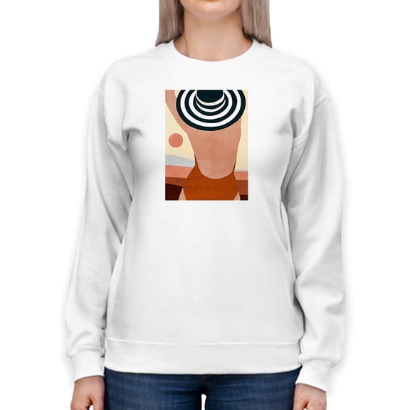 Sunseeker Bathers Ii Sweatshirt Women -Victoria Borges Designs, Female 3X-Large