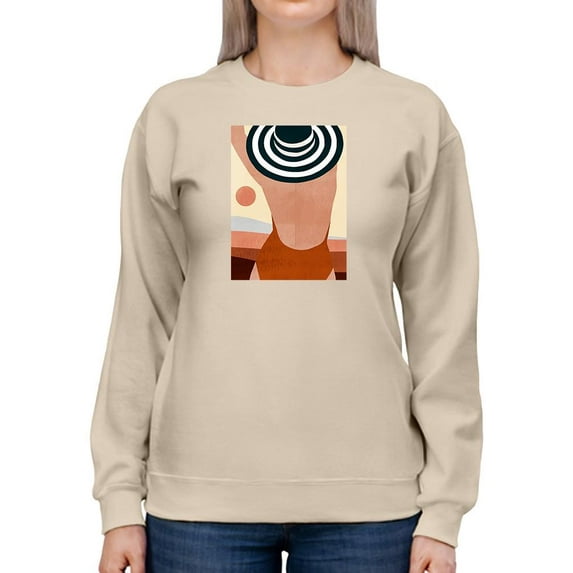 Sunseeker Bathers Ii Sweatshirt Women -Victoria Borges Designs, Female 3X-Large