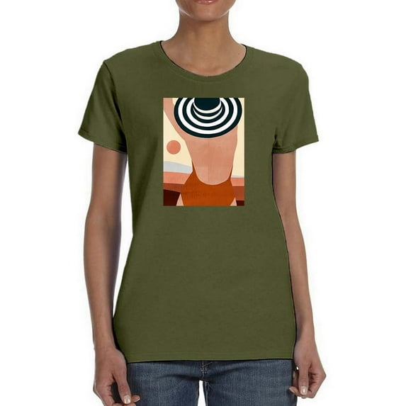 Sunseeker Bathers Ii T-Shirt Women -Victoria Borges Designs, Female 5X-Large