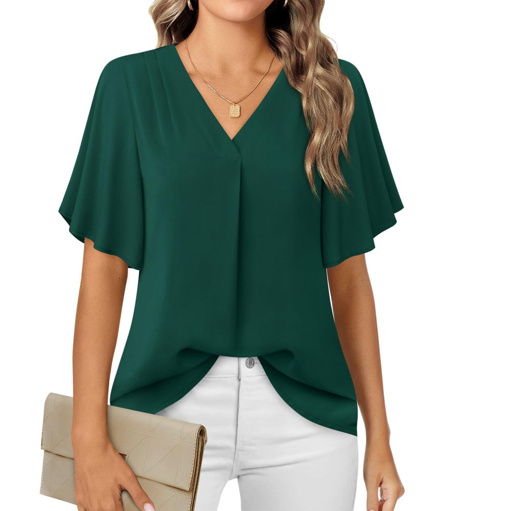 beautiful chiffon tops
