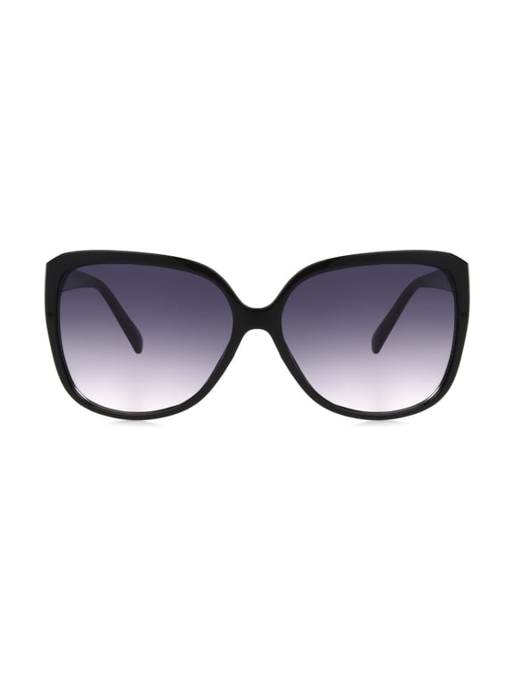 Sunsentials by Foster Grant Women's Black Butterfly Sunglasses