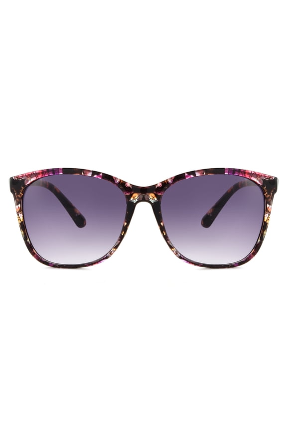 Sunsentials By Foster Grant Women's Cat Eye Sunglasses, Multi-Color - 2 pack