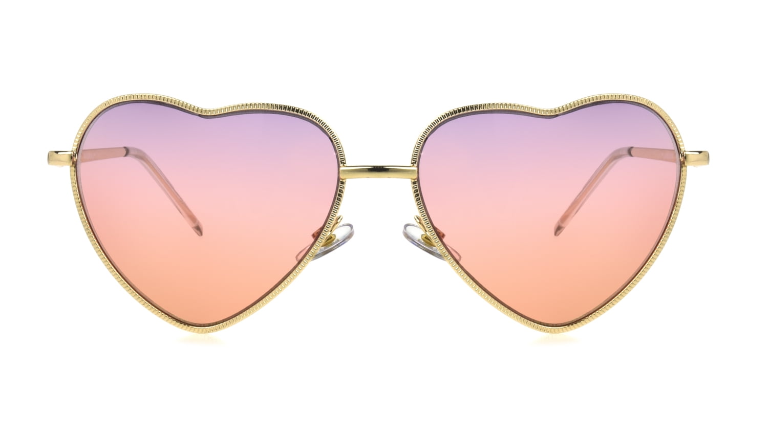 Heart sunglasses gold new arrivals