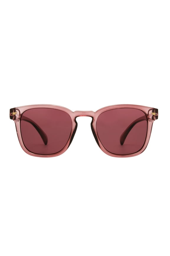 Sunsentials by Foster Grant Pink Square Unisex Sunglasses
