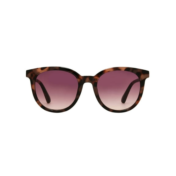 Sunsentials by Foster Grant Rose Round Unisex Sunglasses
