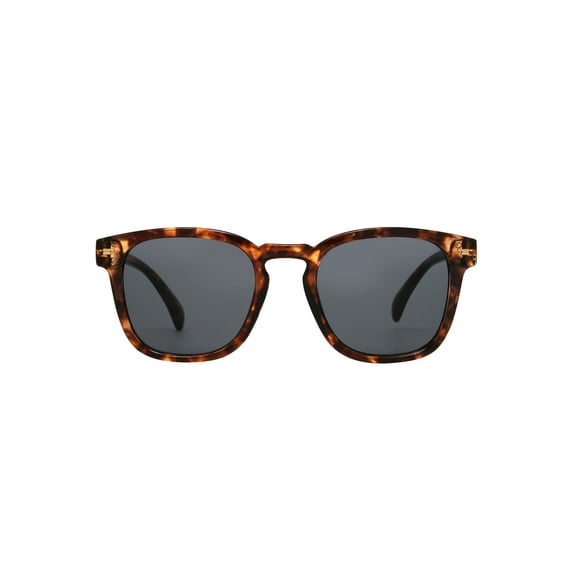 Sunsentials by Foster Grant Tortoiseshell Square Unisex Sunglasses