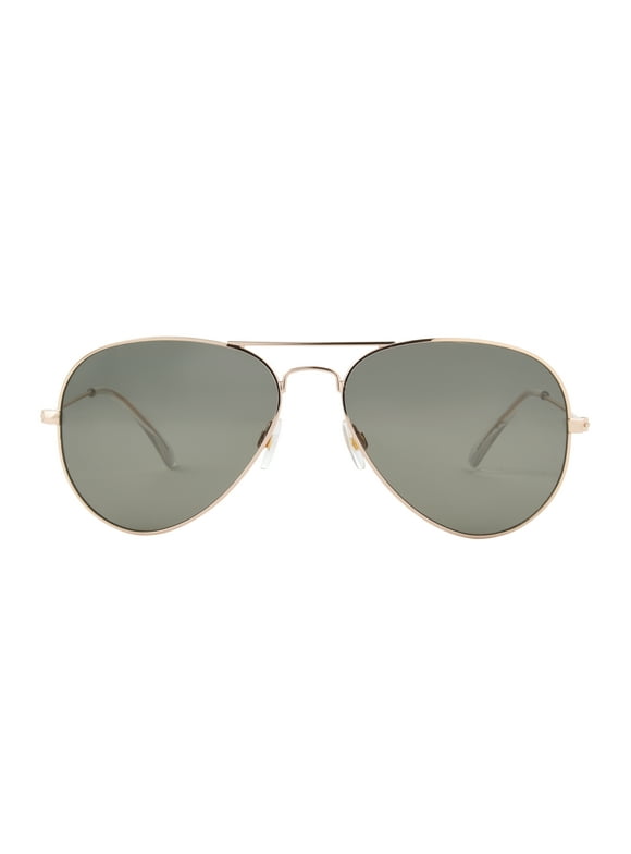 Sunsentials by Foster Grant Women's Aviator Sunglasses, Gold
