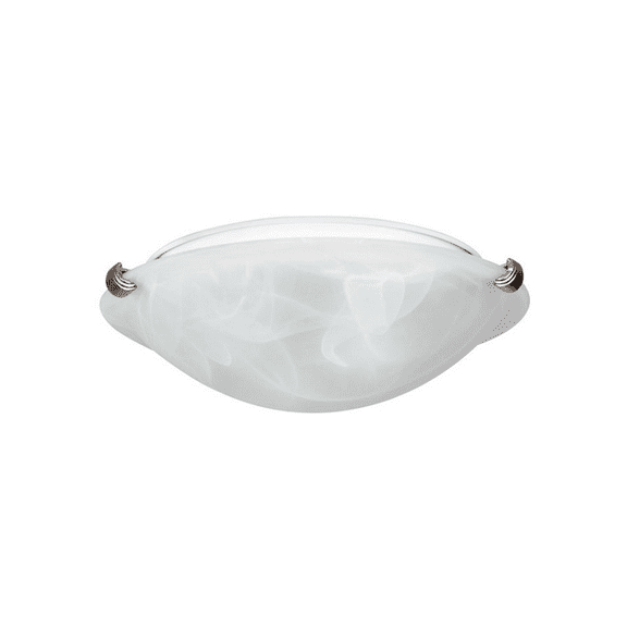 Sunset 16-inch 3-Light Stroud Flush Mount Satin Nickel F7292-53