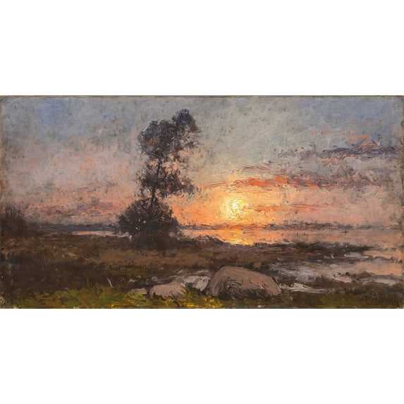 Sunset (1890) Poster Print by Per Ekström (18 x 24)