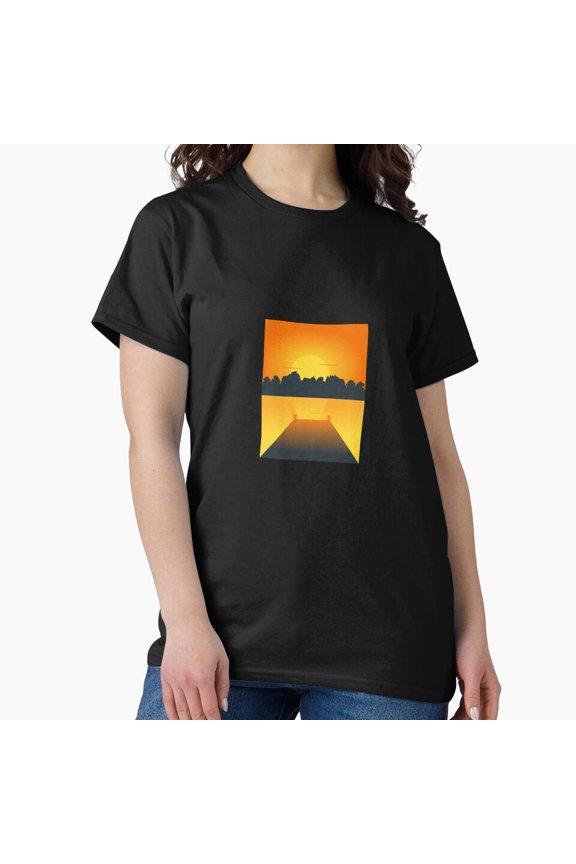 Sunset 2 H357, Premium Unisex Tee – Extended Sizes Up to 5XL