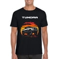 thumbnail image 1 of Sunset Adventure Toyota Tundra Off Road Truck At Sundown Unisex T-Shirt, 1 of 3