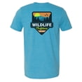 thumbnail image 1 of Wildlife Outfitters Men's Sunset Badge Camping & Sportsman T-Shirt, 1 of 2