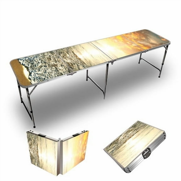 Sunset Beach 8ft Tailgate Table