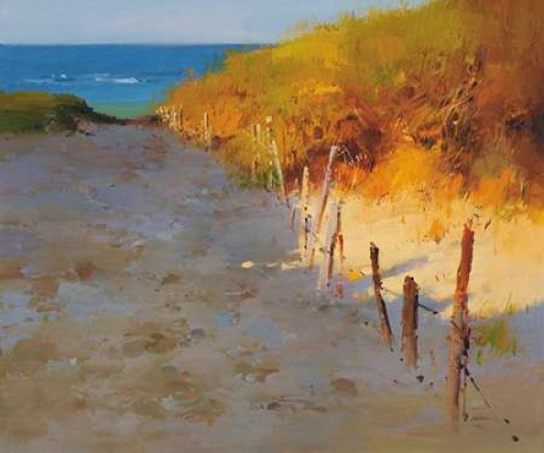 Sunset Beach Canvas Art - Stefano (20 x 24)