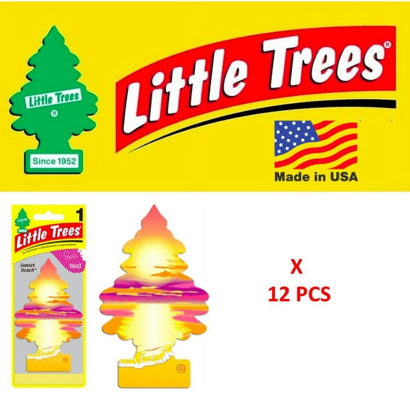 Sunset Beach Little Trees U1P-17177 MADE IN USA Pack of 12