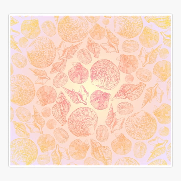 Sunset Beach Treasures Sticker
