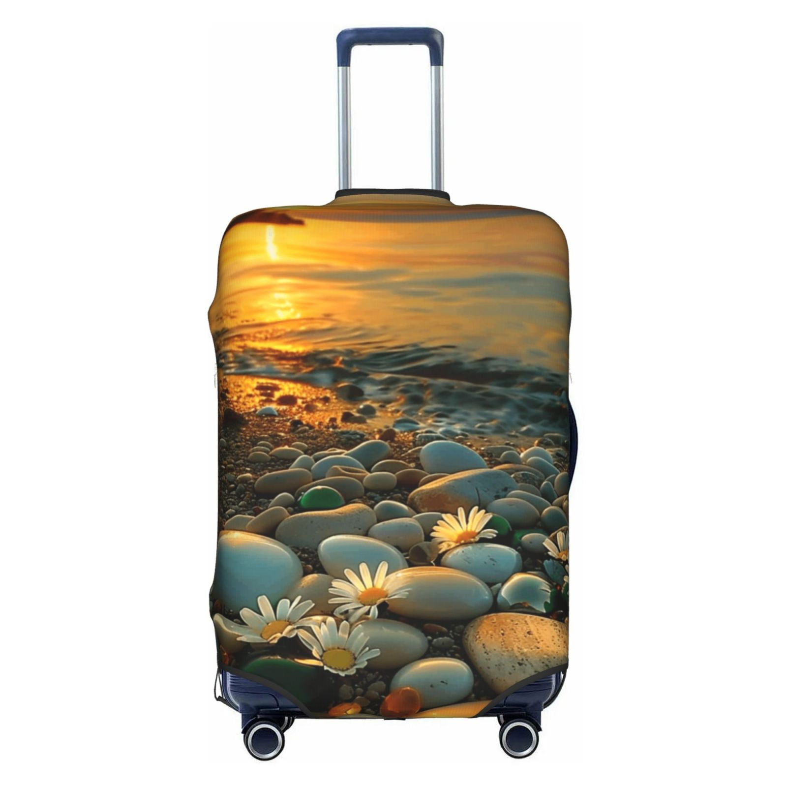 Sunset Beach Trolley Case s Allinclusive Model Stretchable Scratch