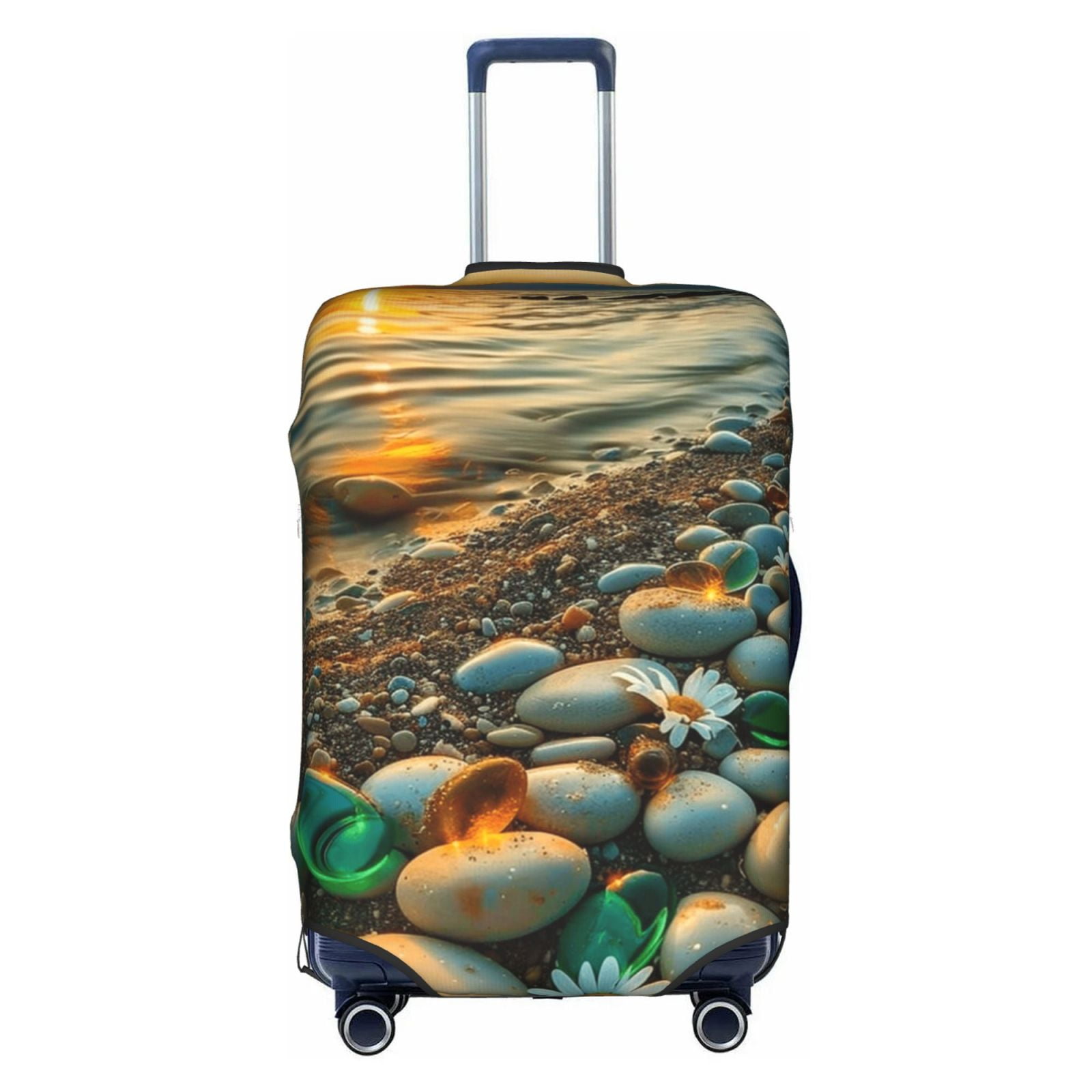Sunset Beach Trolley Case s Allinclusive Model Stretchable Scratch
