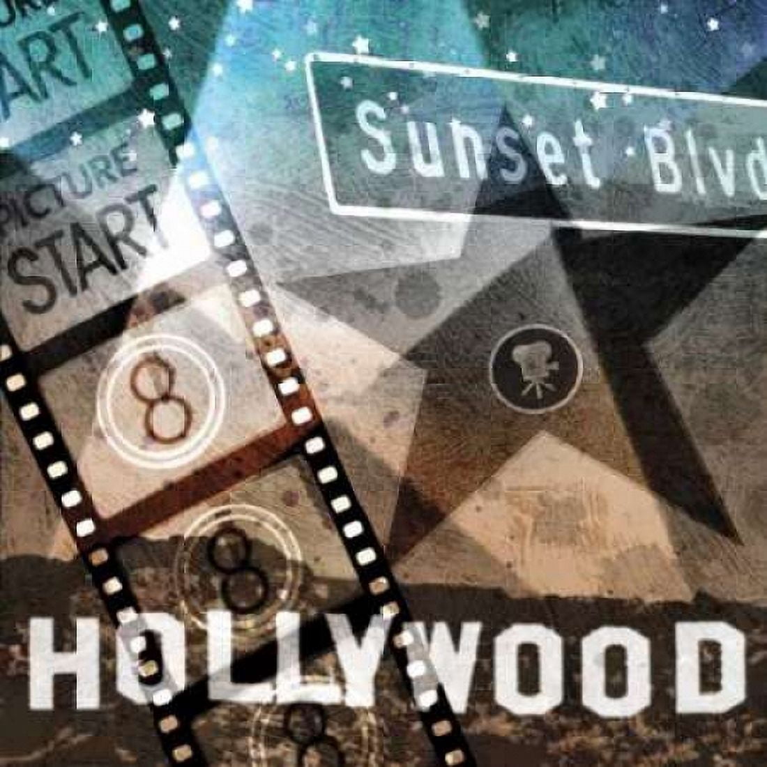 Sunset Blvd Canvas Art - Keith Mallett (24 x 24)