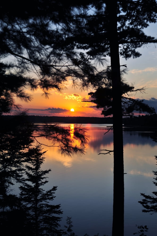 Sunset Canvas Art - Doug Ohman (18 x 28)