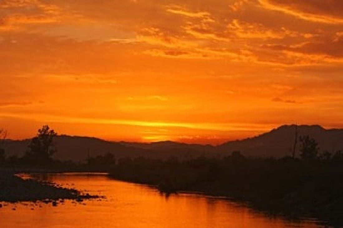 Sunset Canvas Art - Jagdeep Rajput DanitaDelimont (36 x 24)
