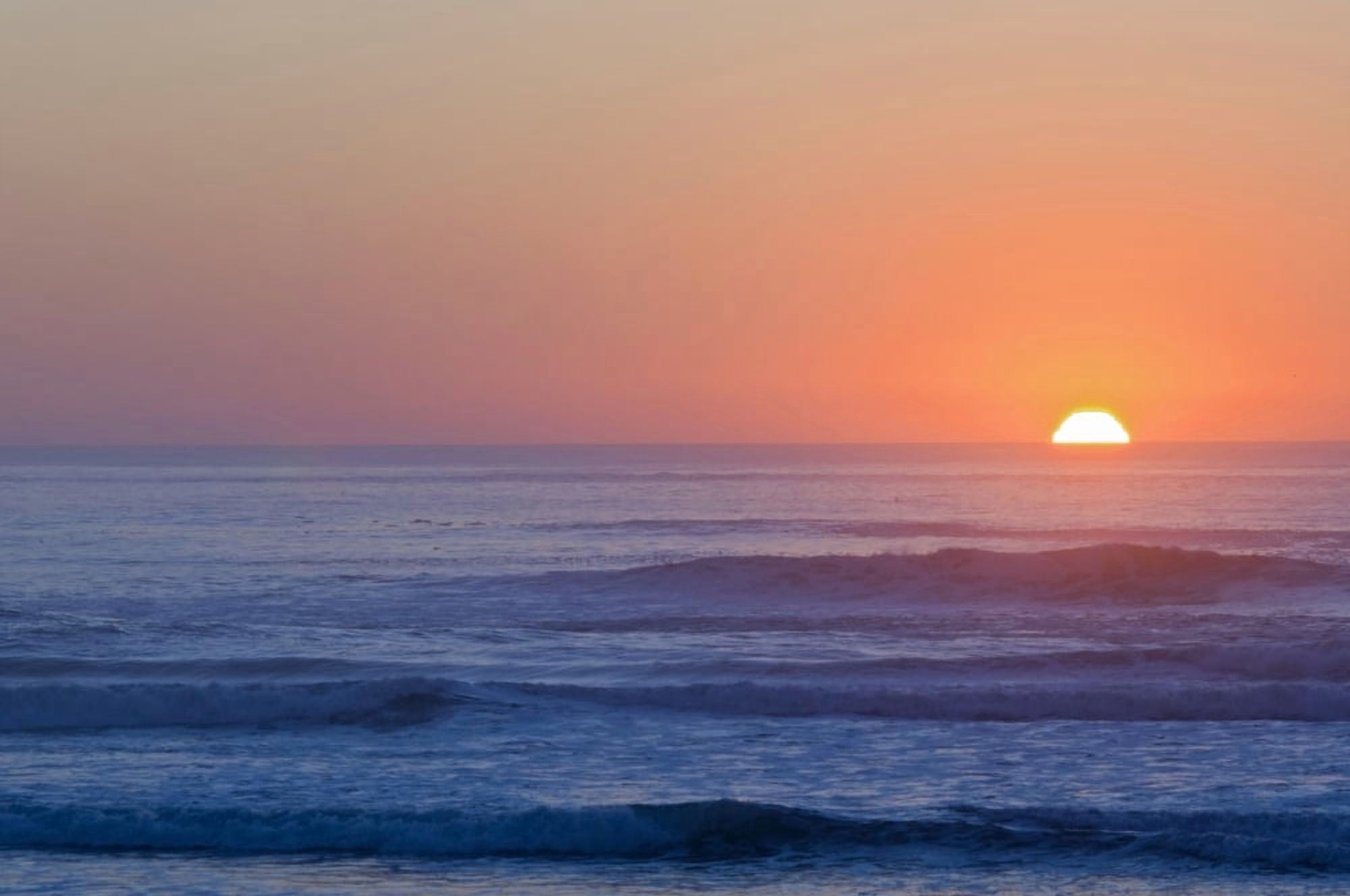 Sunset Cape Kiwanda Oregon Usa Canvas Art - Dan Sherwood Design Pics (36 x 24)