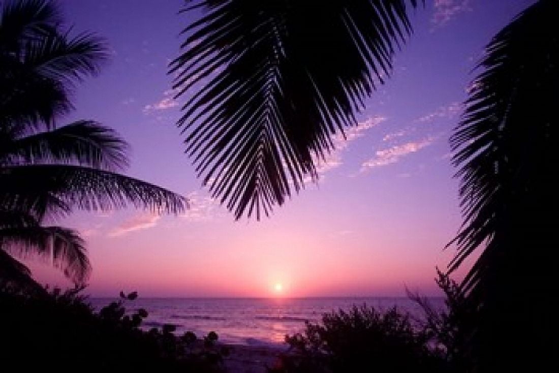 Sunset Cayman Brac Cayman Islands Caribbean Canvas Art - Greg Johnston DanitaDelimont (26 x 18)