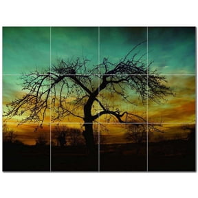 Sunset Ceramic Tile Mural Kitchen Backsplash Bathroom Shower 401539-L43