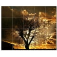 thumbnail image 1 of Sunset Ceramic Tile Mural Kitchen Backsplash Bathroom Shower, 401550-M54, 1 of 3