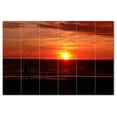 thumbnail image 1 of Sunset Ceramic Tile Mural Kitchen Backsplash Bathroom Shower, 401557-XL64, 1 of 3