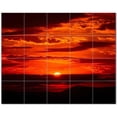 thumbnail image 1 of Sunset Ceramic Tile Mural Kitchen Backsplash Bathroom Shower, 401562-S54, 1 of 3
