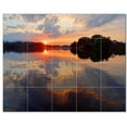 thumbnail image 1 of Sunset Ceramic Tile Mural Kitchen Backsplash Bathroom Shower, 401577-M54, 1 of 3