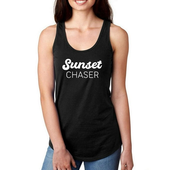 Sunset Chaser Racerback Tank Women -Smartprints Designs, Female Small