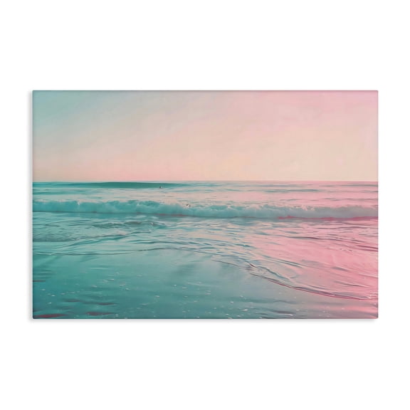 Stupell Industries Sunset Collision Seascape Canvas Wall Art, design by LSR Design Studio, 16 x 24