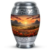 Sunset Cremation Urn Human Ashes - Burial Urns For Cremated Remains - Funeral Urns For Adult Ashes Men - Cremation Urns For Human Ashes Adult Female - Cremation Memorial (Size -10inch)