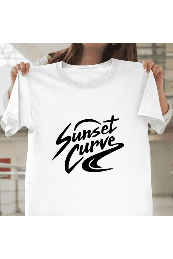 Sunset Curve Logo Julie and the Phantoms Retro Style Unisex T-Shirt, S-3XL
